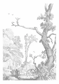 KEK Amsterdam Engraved Landscapes Behang