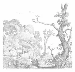 KEK Amsterdam Engraved Landscapes Behang -Goedkope Behang Winkel kek amsterdam engraved landscapes behang 3