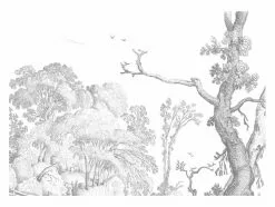 KEK Amsterdam Engraved Landscapes Behang -Goedkope Behang Winkel kek amsterdam engraved landscapes behang 4