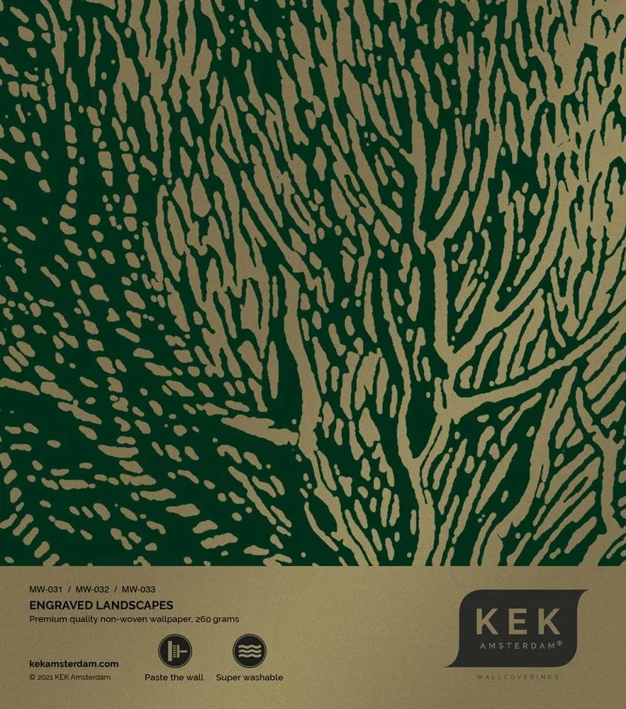 KEK Amsterdam Engraved Landscapes Goud Behang MW-033 - 400x280cm 5 KEK Amsterdam Engraved Landscapes Goud Behang MW-033 - 400x280cm - Afbeelding 3