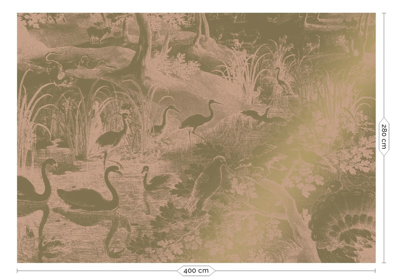 KEK Amsterdam Engraved Landscapes Goud Behang MW-039 - 400x280cm 3 KEK Amsterdam Engraved Landscapes Goud Behang MW-039 - 400x280cm