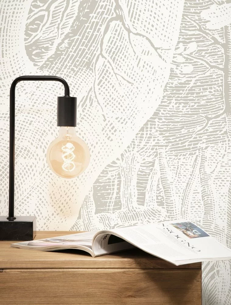 KEK Amsterdam Engraved Landschappen Behang Grijs WP-767- 400x280cm 7 KEK Amsterdam Engraved Landschappen Behang Grijs WP-767- 400x280cm - Afbeelding 5