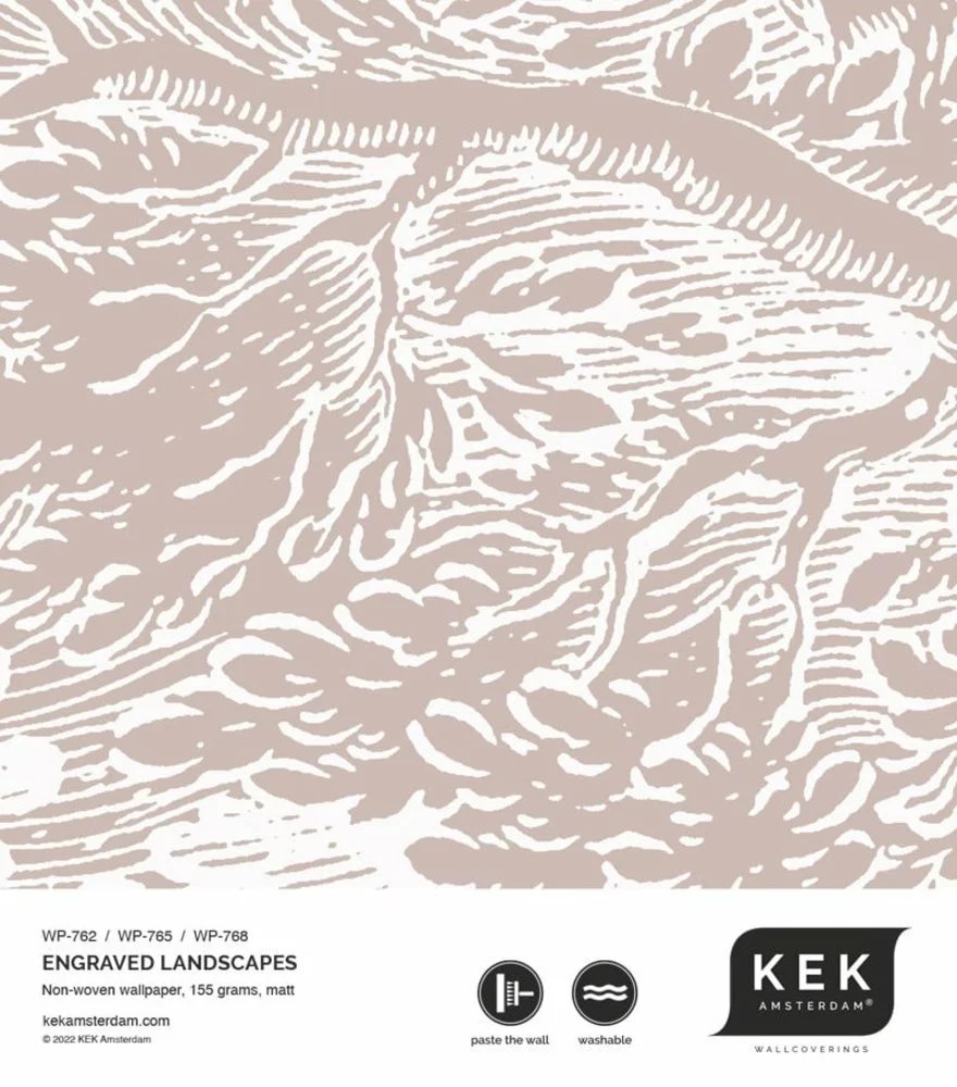 KEK Amsterdam Engraved Landschappen Behang Nude WP-762 200x280cm 5 KEK Amsterdam Engraved Landschappen Behang Nude WP-762 200x280cm - Afbeelding 3