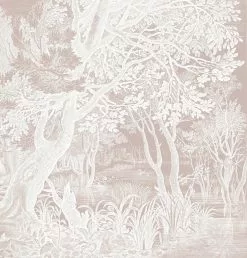 KEK Amsterdam Engraved Landschappen Behang Nude WP-765 300x280cm