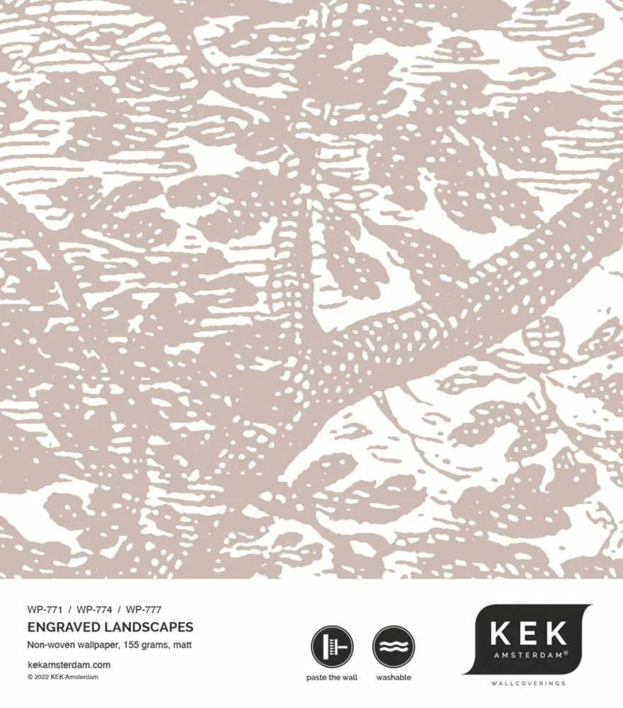 KEK Amsterdam Engraved Landschappen Behang Nude WP-777 400x280cm 5 KEK Amsterdam Engraved Landschappen Behang Nude WP-777 400x280cm - Afbeelding 3