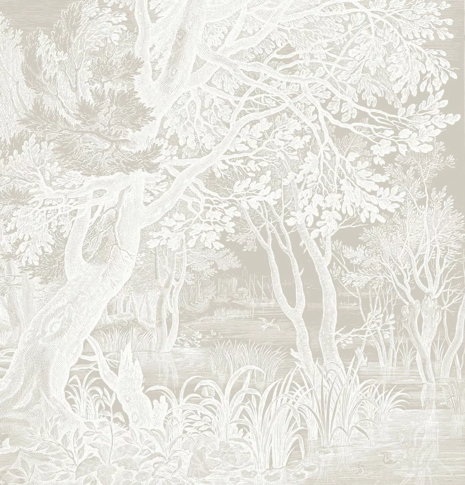 KEK Amsterdam Engraved Landschappen Behang WP-764 Grijs 300x280cm 3 KEK Amsterdam Engraved Landschappen Behang WP-764 Grijs 300x280cm