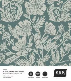 KEK Amsterdam Getekende Bloemen Behang 100x280cm - FR-001 13 KEK Amsterdam Getekende Bloemen Behang 100x280cm - FR-001 -Goedkope Behang Winkel kek amsterdam getekende bloemen behang 100x280cm f 4