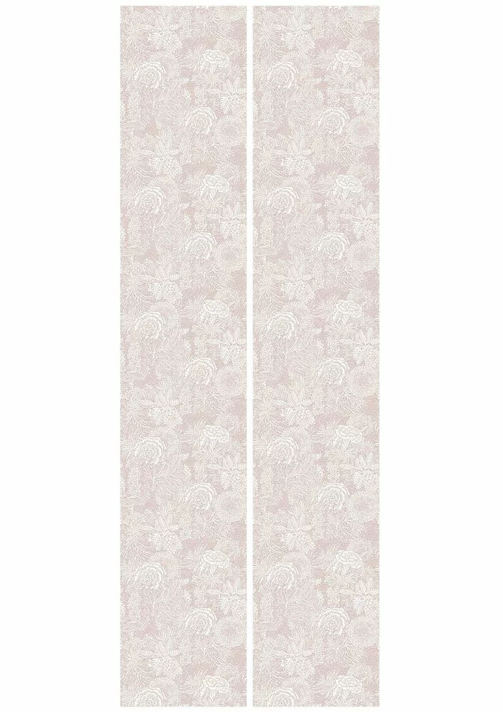 KEK Amsterdam Getekende Bloemen Behang 100x280cm Nude - FR-013 5 KEK Amsterdam Getekende Bloemen Behang 100x280cm Nude - FR-013 - Afbeelding 3