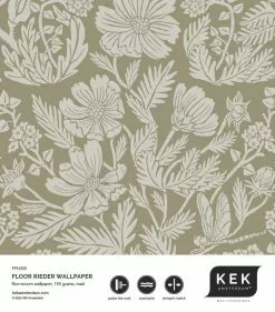 KEK Amsterdam Getekende Bloemen Behang 100x280cm Zand - FR-003 13 KEK Amsterdam Getekende Bloemen Behang 100x280cm Zand - FR-003 -Goedkope Behang Winkel kek amsterdam getekende bloemen behang 100x280cm z 4