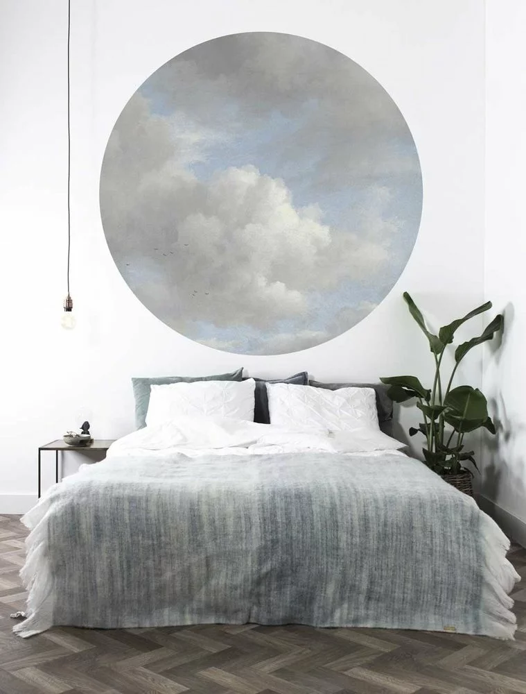 KEK Amsterdam Golden Age Clouds Behangcirkel CK-007 - ø190cm 4 KEK Amsterdam Golden Age Clouds Behangcirkel CK-007 - ø190cm - Afbeelding 2