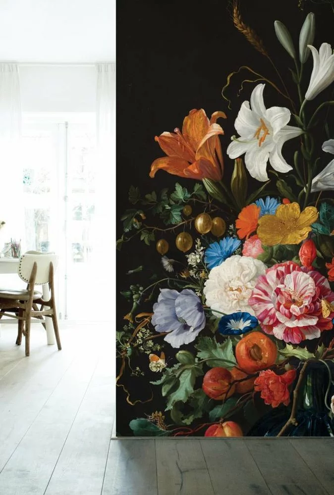 KEK Amsterdam Golden Age Flowers 5 Bloemen Behang 8 KEK Amsterdam Golden Age Flowers 5 Bloemen Behang - Afbeelding 6