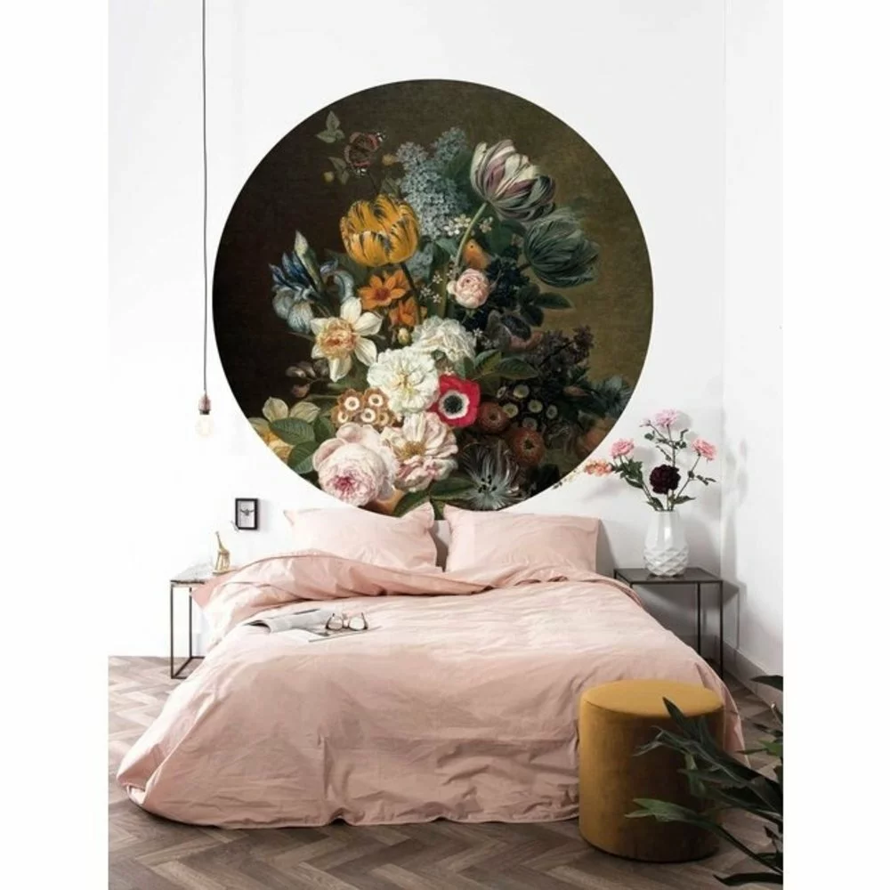 KEK Amsterdam Golden Age Flowers Behangcirkel CK-075 ø190cm 5 KEK Amsterdam Golden Age Flowers Behangcirkel CK-075 ø190cm - Afbeelding 3