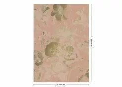 KEK Amsterdam Golden Age Flowers Goud Behang MW-046 - 200x280cm