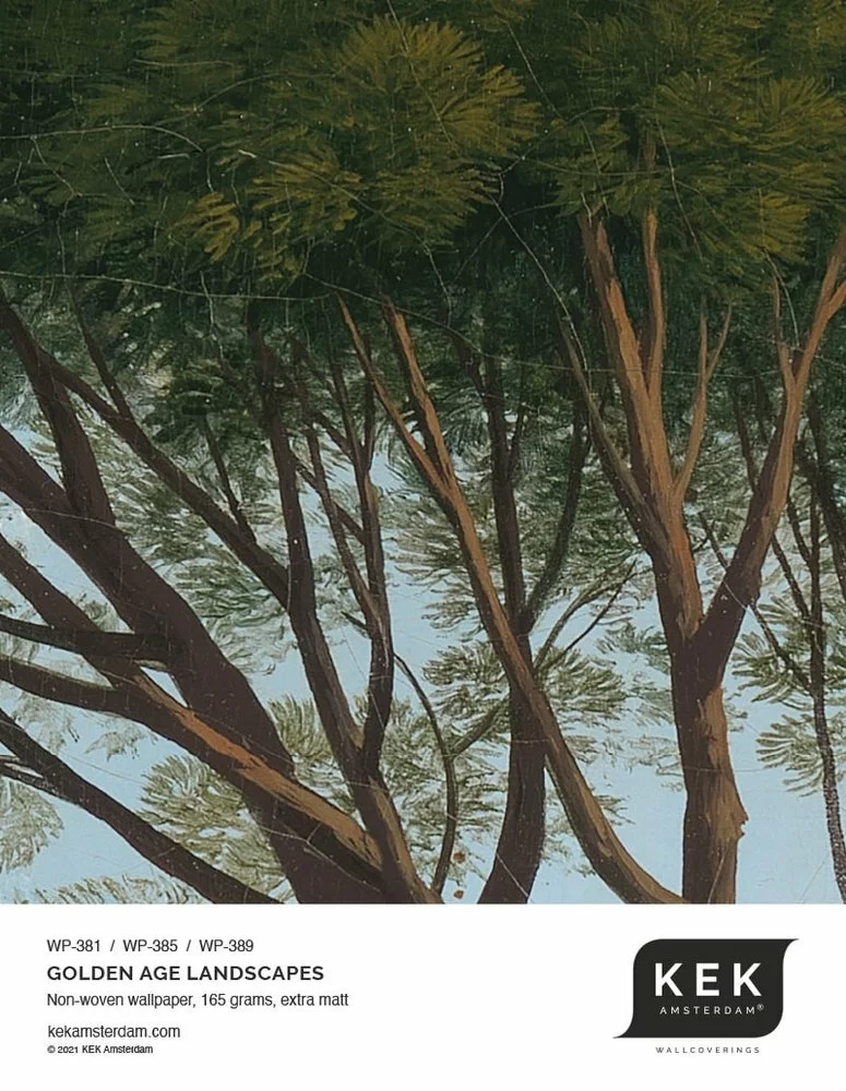 KEK Amsterdam Golden Age Landscapes Behangcirkel CK-003 - ø190cm 5 KEK Amsterdam Golden Age Landscapes Behangcirkel CK-003 - ø190cm - Afbeelding 3