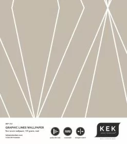 KEK Amsterdam Grafische Lijnen Behang 100x280cm Zand WP-741 10 KEK Amsterdam Grafische Lijnen Behang 100x280cm Zand WP-741 -Goedkope Behang Winkel kek amsterdam grafische lijnen behang 100x280cm za 3