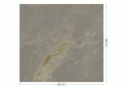 KEK Amsterdam Marble Goud Behang MW-053- 300x280cm