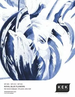 KEK Amsterdam Royal Blue Flowers Behangcirkel CK-002 - ø190cm 7 KEK Amsterdam Royal Blue Flowers Behangcirkel CK-002 - ø190cm -Goedkope Behang Winkel kek amsterdam royal blue flowers behangcirkel ck 0 6