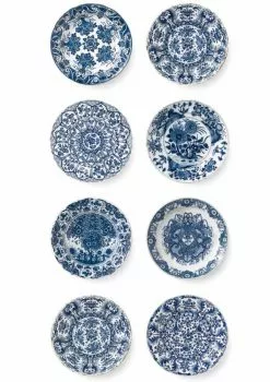 KEK Amsterdam Royal Blue Plates Behang