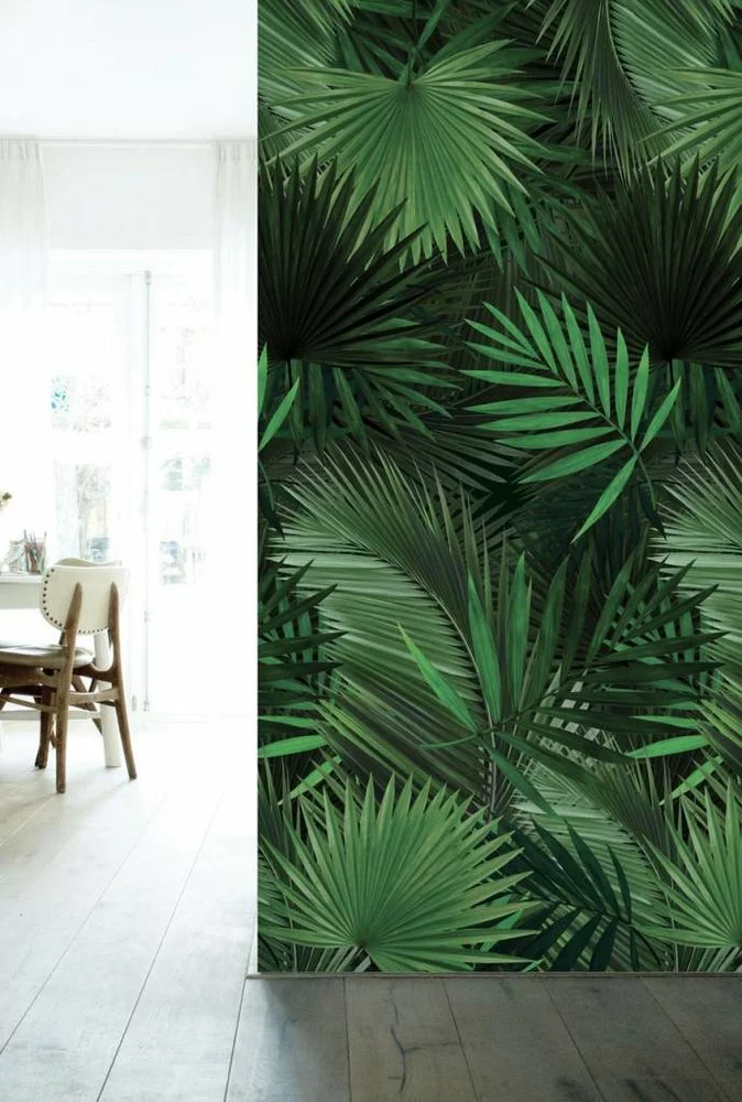 KEK Amsterdam Tropisch Vliesbehang Palm 4 KEK Amsterdam Tropisch Vliesbehang Palm - Afbeelding 2