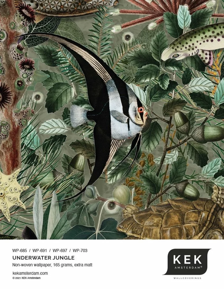 KEK Amsterdam Underwater Jungle Fotobehang WP-691 - 292,2 X 280 Cm 9 KEK Amsterdam Underwater Jungle Fotobehang WP-691 - 292,2 X 280 Cm - Afbeelding 7