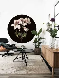 KEK Amsterdam Witte Bloemen Behangcirkel CK-071 ø190cm 5 KEK Amsterdam Witte Bloemen Behangcirkel CK-071 ø190cm -Goedkope Behang Winkel kek amsterdam witte bloemen behangcirkel ck 071 o1 1