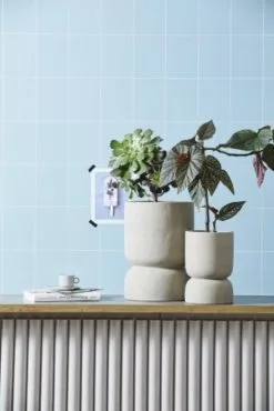 Nordal Ajonu Pot M - Grijs -Goedkope Behang Winkel nordal ajonu pot m grijs 2