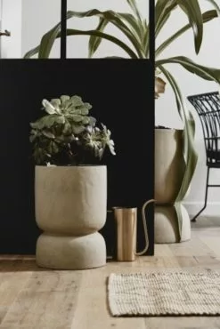 Nordal Ajonu Pot XL - Grijs 6 Nordal Ajonu Pot XL - Grijs -Goedkope Behang Winkel nordal ajonu pot xl grijs 1