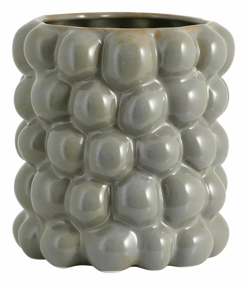 Nordal Carna Bloempot Grijs - 91015 3 Nordal Carna Bloempot Grijs - 91015