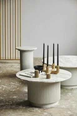 Nordal Fogo Kandelaar - Goud -Goedkope Behang Winkel nordal fogo kandelaar goud 2