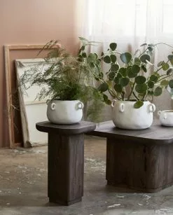 Nordal Karlo Pot L Wit - 8779 -Goedkope Behang Winkel nordal karlo pot l wit 8779 2