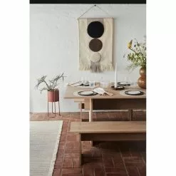 OYOY Maru Wandkleed Offwhite/bruin - L300291 7 OYOY Maru Wandkleed Offwhite/bruin - L300291 -Goedkope Behang Winkel oyoy maru wandkleed offwhite bruin l300291 1