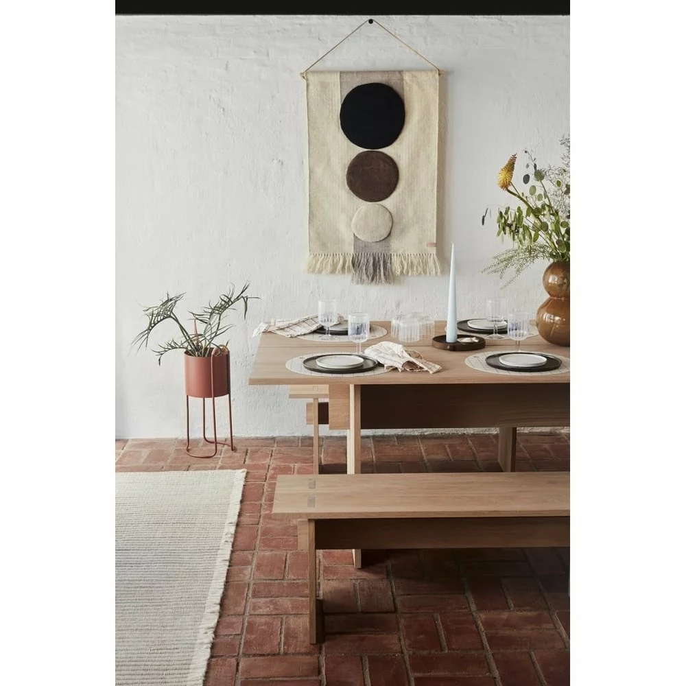 OYOY Maru Wandkleed Offwhite/bruin - L300291 4 OYOY Maru Wandkleed Offwhite/bruin - L300291 - Afbeelding 2